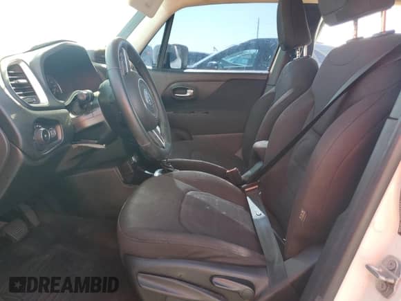 2018 Jeep Renegade Latitude with VIN ZACCJABB4JPJ68490, listed as a Copart auction lot 58223695 with Not provided miles and Salvage title. Bid and sale history available at DreamBid. Image 7.