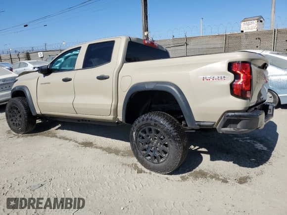2024 Chevrolet Colorado 4WD Trail Boss с VIN 1GCPTEEK2R1256807, выставлен на аукционе Copart как лот 66575315 с пробегом 6 592 миль миль и Списание • Salvage title. История ставок и продаж доступна на DreamBid. Изображение 2.