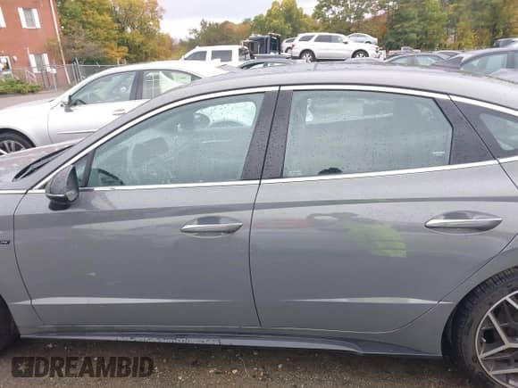 2023 Hyundai Sonata N Line with VIN KMHL14JC4PA261545, listed as a IAAI auction lot 43398148 with 67,022 mi miles and . Bid and sale history available at DreamBid. Image 14.