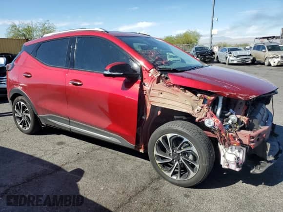 2022 Chevrolet Bolt EUV Premier с VIN 1G1FZ6S06N4109586, выставлен на аукционе Copart как лот 65811255 с пробегом 52 025 миль миль и Списание • Salvage title. История ставок и продаж доступна на DreamBid. Изображение 4.