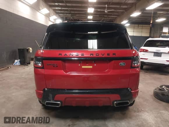 2022 Land Rover Range Rover Sport HST with VIN SALWS2RU5NA220721, listed as a IAAI auction lot 41643786 with 28,165 mi miles and . Bid and sale history available at DreamBid. Image 17.