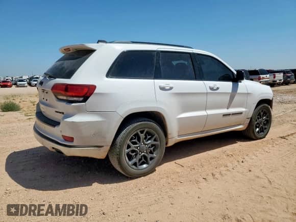 2021 Jeep Grand Cherokee Limited X with VIN 1C4RJFBG5MC704328, listed as a Copart auction lot 66827125 with 180,719 mi miles and Salvage title. Bid and sale history available at DreamBid. Image 3.