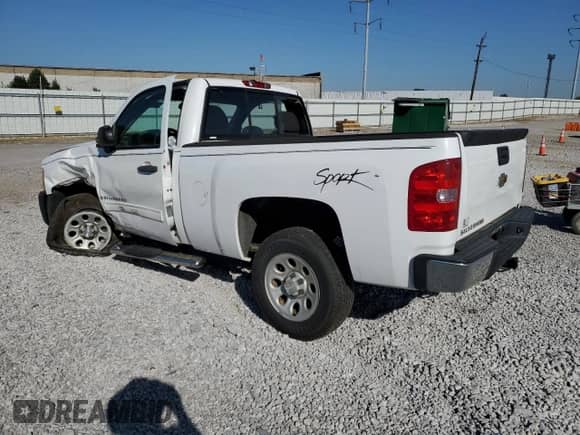 2009 Chevrolet Silverado 1500 Work Truck with VIN 1GCEC14C79Z130972, listed as a Copart auction lot 71956185 with 24,806 mi miles and Salvage title. Bid and sale history available at DreamBid. Image 2.