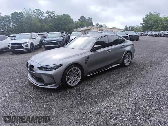 2024 BMW M3 Competition xDrive с VIN WBS43AY00RFS31132, выставлен на аукционе Copart как лот 67287745 с пробегом 19 001 миль миль и Чистый • Clean title. История ставок и продаж доступна на DreamBid. Изображение 1.