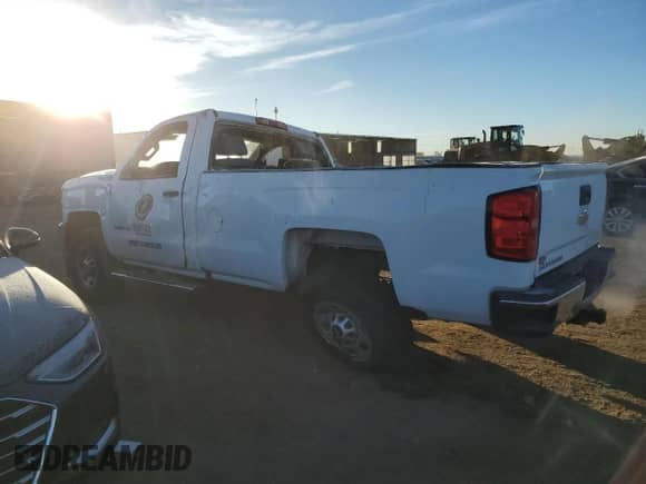 2017 Chevrolet Silverado 2500HD Work Truck with VIN 1GC0KUEG2HZ262102, listed as a Copart auction lot 83079174 with 208,125 mi miles and Salvage title. Bid and sale history available at DreamBid. Image 2.