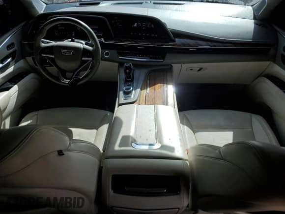 2021 Cadillac Escalade ESV Sport Platinum with VIN 1GYS4RKL1MR332713, listed as a Copart auction lot 64940614 with 69,176 mi miles and Clean title. Bid and sale history available at DreamBid. Image 8.