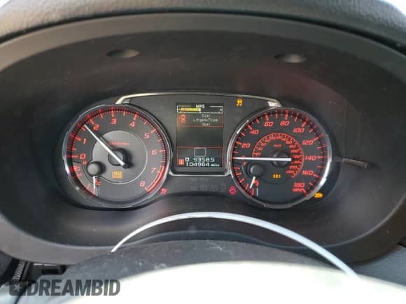 2015 Subaru WRX with VIN JF1VA1A61F9819086, listed as a Copart auction lot 62029955 with 104,964 mi miles and Salvage title. Bid and sale history available at DreamBid. Image 9.