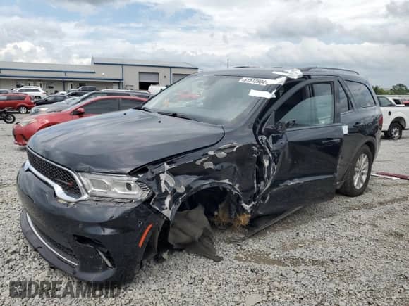 2021 Dodge Durango SXT z VIN 1C4RDHAG5MC761357, wystawiony jako Copart lot #61512904 z przebiegiem 81 565 mil mil oraz Szkoda całkowita • Salvage title. Historia ofert i sprzedaży dostępna na DreamBid. Obrazek 1.