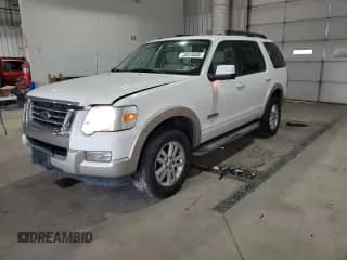 2008 Ford Explorer Eddie Bauer z VIN 1FMEU74E68UA46683, wystawiony jako Copart lot #80573555 z przebiegiem 153 614 mil mil oraz Szkoda całkowita • Salvage title. Historia ofert i sprzedaży dostępna na DreamBid. Obrazek 1.