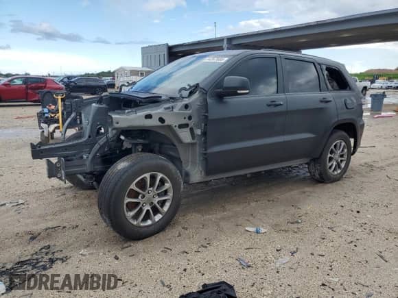 2021 Jeep Grand Cherokee Trackhawk z VIN 1C4RJFN96MC840612, wystawiony jako Copart lot #84267685 z przebiegiem Nie podano mil oraz Szkoda całkowita • Salvage title. Historia ofert i sprzedaży dostępna na DreamBid. Obrazek 1.