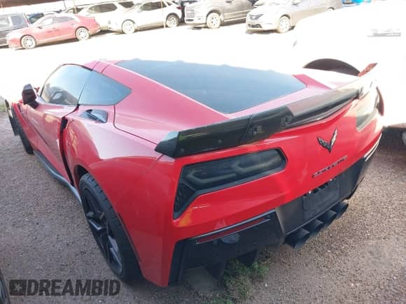 2014 Chevrolet Corvette Z51 3LT with VIN 1G1YL2D79E5127667, listed as a IAAI auction lot 41944294 with 39,423 mi miles and . Bid and sale history available at DreamBid. Image 3.