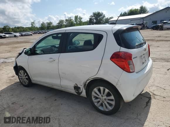2018 Chevrolet Spark LT with VIN KL8CD6SA7JC482422, listed as a Copart auction lot 65420325 with 118,061 mi miles and Salvage title. Bid and sale history available at DreamBid. Image 2.