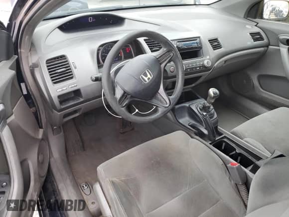 2006 Honda Civic with VIN 2HGFG112X6H577796, listed as a Copart auction lot 53915845 with 267,612 mi miles and Salvage title. Bid and sale history available at DreamBid. Image 8.