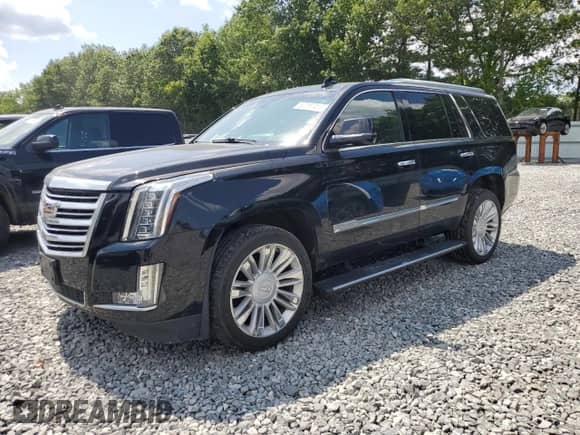 2016 Cadillac Escalade Platinum z VIN 1GYS4DKJ9GR123242, wystawiony jako Copart lot #59787415 z przebiegiem 135 786 mil mil oraz Szkoda całkowita • Salvage title. Historia ofert i sprzedaży dostępna na DreamBid. Obrazek 1.