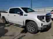 2022 GMC Sierra 1500 SLT with VIN 3GTUUDET1NG578451, listed as a Copart auction lot 67996035 with 37,002 mi miles and Salvage title. Bid and sale history available at DreamBid. Image 4.