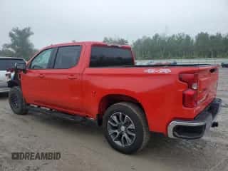 2024 Chevrolet Silverado 1500 LT с VIN 3GCPDKEK1RG274146, выставлен на аукционе Copart как лот 69062675 с пробегом 6 033 миль миль и Списание • Salvage title. История ставок и продаж доступна на DreamBid. Изображение 2.