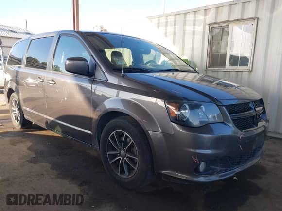 2018 Dodge Grand Caravan SE with VIN 2C4RDGBG9JR221618, listed as a IAAI auction lot 43388576 with 158,127 mi miles and . Bid and sale history available at DreamBid. Image 1.