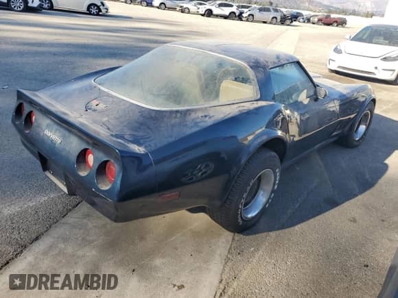 1981 Chevrolet Corvette с VIN 1G1AY8769BS420782, выставлен на аукционе Copart как лот 78029574 с пробегом 20 912 миль миль и Чистый • Clean title. История ставок и продаж доступна на DreamBid. Изображение 3.