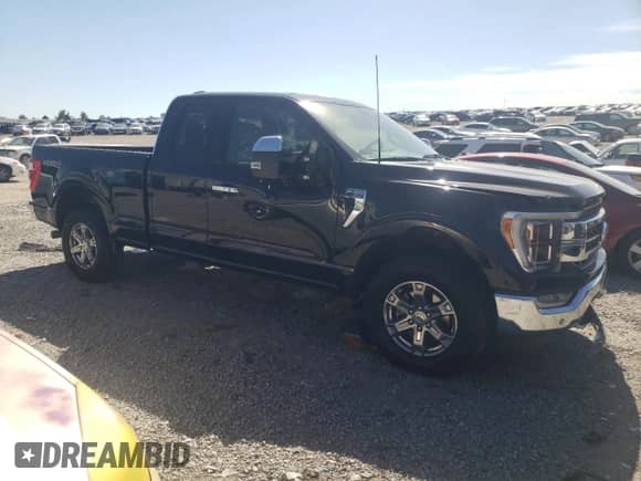 2022 Ford F-150 XL с VIN 1FTFX1E85NKD77526, выставлен на аукционе Copart как лот 74199544 с пробегом 33 442 миль миль и Списание • Salvage title. История ставок и продаж доступна на DreamBid. Изображение 4.