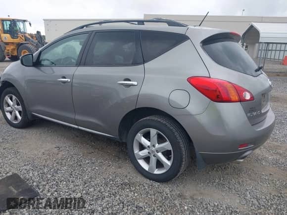 2009 Nissan Murano S with VIN JN8AZ18UX9W002103, listed as a IAAI auction lot 43329605 with 272,595 mi miles and . Bid and sale history available at DreamBid. Image 3.
