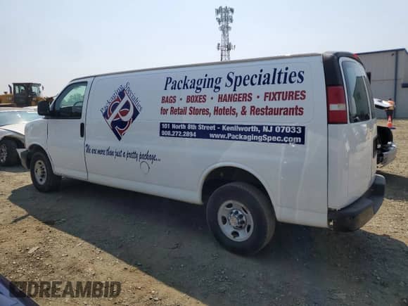 2014 Chevrolet Express Cargo z VIN 1GCZGUCG9E1124708, wystawiony jako Copart lot #66542125 z przebiegiem 285 327 mil mil oraz Czysty tytuł • Clean title. Historia ofert i sprzedaży dostępna na DreamBid. Obrazek 2.