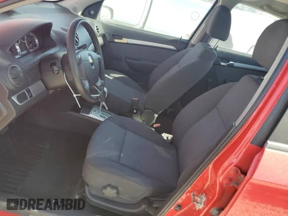 2010 Chevrolet Aveo 1LT с VIN KL1TD5DE9AB126570, выставлен на аукционе Copart как лот 66930345 с пробегом 119 681 миль миль и Списание • Salvage title. История ставок и продаж доступна на DreamBid. Изображение 7.