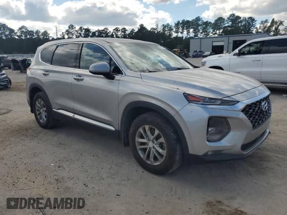 2020 Hyundai Santa Fe SEL with VIN 5NMS3CAD3LH231594, listed as a Copart auction lot 80071735 with 66,784 mi miles and Salvage title. Bid and sale history available at DreamBid. Image 4.