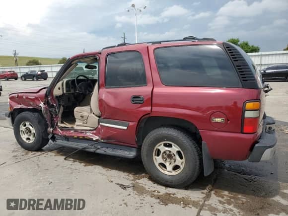 2005 Chevrolet Tahoe LS z VIN 1GNEK13TX5J176185, wystawiony jako Copart lot #62342385 z przebiegiem 172 161 mil mil oraz Szkoda całkowita • Salvage title. Historia ofert i sprzedaży dostępna na DreamBid. Obrazek 2.