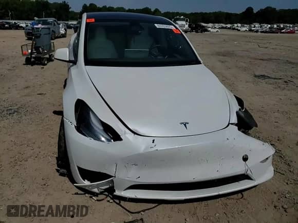 2023 Tesla Model Y Long Range with VIN 7SAYGAEEXPF895200, listed as a Copart auction lot 80203825 with Not provided miles and Salvage title. Bid and sale history available at DreamBid. Image 13.