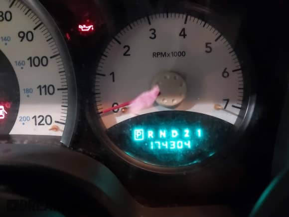 2005 Dodge Durango SXT with VIN 1D4HD38K85F618253, listed as a IAAI auction lot 42536726 with 174,304 mi miles and . Bid and sale history available at DreamBid. Image 7.