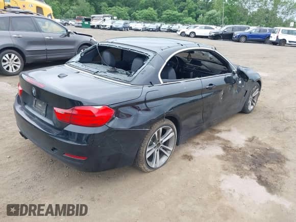 2016 BMW 4 Series 428i с VIN WBA3V7C54G5A25415, выставлен на аукционе IAAI как лот 42550860 с пробегом 150 821 миль миль и . История ставок и продаж доступна на DreamBid. Изображение 4.