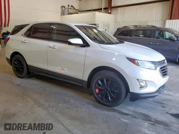 2020 Chevrolet Equinox LT with VIN 3GNAXJEV3LS558052, listed as a Copart auction lot 71687145 with 85,296 mi miles and Salvage title. Bid and sale history available at DreamBid. Image 4.