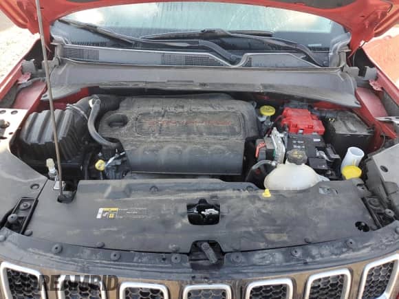 2021 Jeep Compass Limited with VIN 3C4NJDCB7MT579651, listed as a Copart auction lot 68487445 with 59,579 mi miles and Salvage title. Bid and sale history available at DreamBid. Image 12.