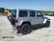 2021 Jeep Wrangler Unlimited Sahara with VIN 1C4JJXP67MW686559, listed as a Copart auction lot 52409305 with 43,902 mi miles and Salvage title. Bid and sale history available at DreamBid. Image 3.