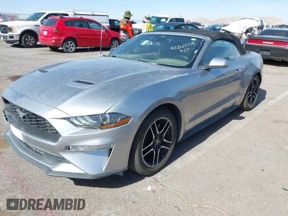 2023 Ford Mustang EcoBoost with VIN 1FATP8UH8P5111471, listed as a IAAI auction lot 42263532 with 49,880 mi miles and . Bid and sale history available at DreamBid. Image 17.