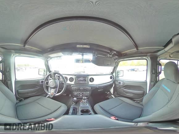 2021 Jeep Wrangler Unlimited 80th Anniversary с VIN 1C4HJXDG9MW557704, выставлен на аукционе Copart как лот 86307875 с пробегом 29 196 миль миль и Списание • Salvage title. История ставок и продаж доступна на DreamBid. Изображение 16.