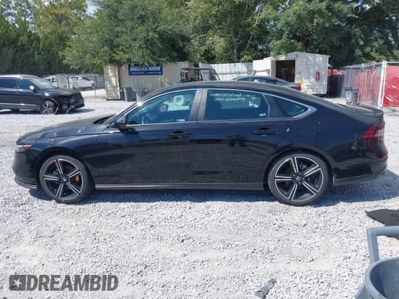 2024 Honda Accord Sport with VIN 1HGCY2F52RA045163, listed as a IAAI auction lot 43144683 with 45,978 mi miles and . Bid and sale history available at DreamBid. Image 14.