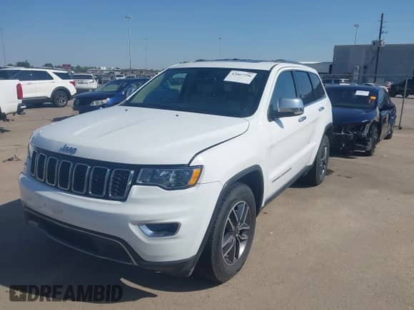 2020 Jeep Grand Cherokee Limited z VIN 1C4RJEBG0LC265886, wystawiony jako IAAI lot #42007296 z przebiegiem 98 697 mil mil oraz . Historia ofert i sprzedaży dostępna na DreamBid. Obrazek 2.