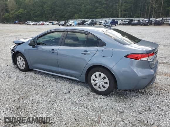 2022 Toyota Corolla L with VIN JTDDPMAE8N3002583, listed as a Copart auction lot 60997305 with 50,463 mi miles and Salvage title. Bid and sale history available at DreamBid. Image 2.