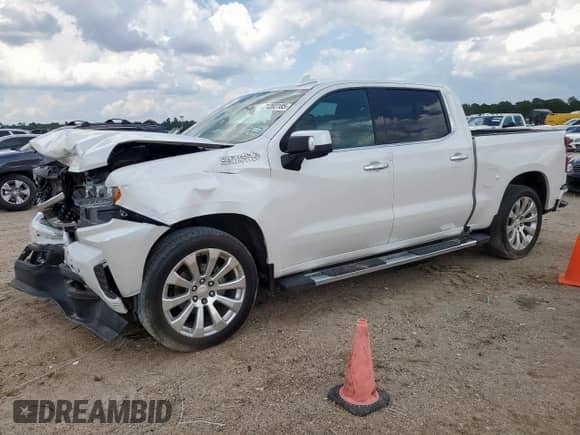 2019 Chevrolet Silverado 1500 High Country с VIN 1GCUYHEL0KZ165248, выставлен на аукционе Copart как лот 71203185 с пробегом 54 085 миль миль и Списание • Salvage title. История ставок и продаж доступна на DreamBid. Изображение 1.