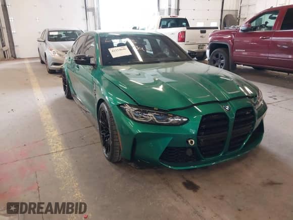 2024 BMW M3 Competition xDrive with VIN WBS43AY0XRFT45221, listed as a IAAI auction lot 42254646 with Not provided miles and . Bid and sale history available at DreamBid. Image 1.