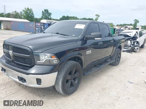 2015 Ram 1500 Big Horn with VIN 1C6RR7LG3FS713719, listed as a IAAI auction lot 42708395 with 222,227 mi miles and . Bid and sale history available at DreamBid. Image 2.