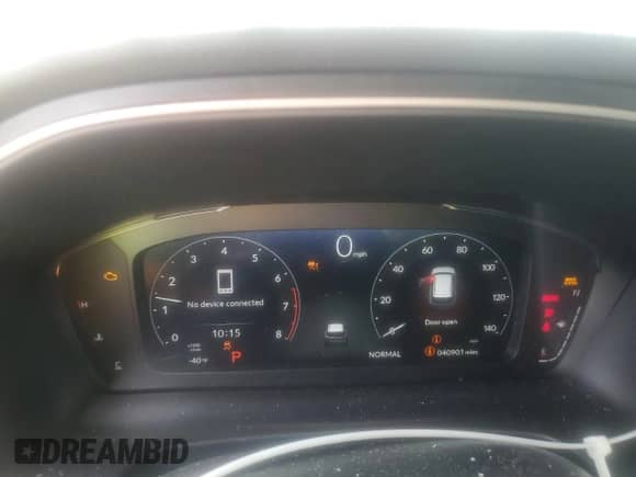 2023 Honda Pilot Elite with VIN 5FNYG1H88PB048632, listed as a Copart auction lot 66307635 with 40,901 mi miles and Salvage title. Bid and sale history available at DreamBid. Image 9.