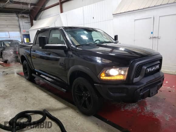 2022 Ram 1500 SLT с VIN 1C6RR7LG9NS192911, выставлен на аукционе Copart как лот 88529835 с пробегом 58 023 миль миль и Списание • Salvage title. История ставок и продаж доступна на DreamBid. Изображение 4.