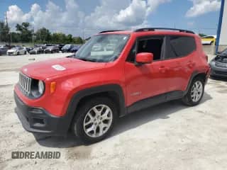 2018 Jeep Renegade Latitude with VIN ZACCJABB2JPH25285, listed as a Copart auction lot 84966515 with 112,206 mi miles and Salvage title. Bid and sale history available at DreamBid. Image 1.