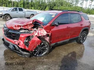 2025 Chevrolet Equinox FWD RS с VIN 3GNAXLEG8SL184270, выставлен на аукционе Copart как лот 68077965 с пробегом 8 529 миль миль и Списание • Salvage title. История ставок и продаж доступна на DreamBid. Изображение 1.