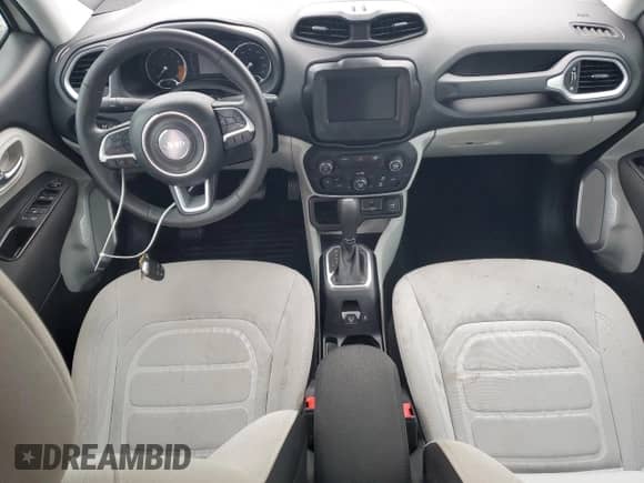 2018 Jeep Renegade Altitude with VIN ZACCJABB2JPH74664, listed as a Copart auction lot 84031315 with 82,735 mi miles and Salvage title. Bid and sale history available at DreamBid. Image 8.