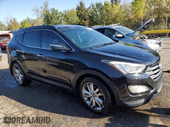 2013 Hyundai Santa Fe Sport with VIN 5XYZUDLA8DG082812, listed as a Copart auction lot 84410335 with 193,255 mi miles and Clean title. Bid and sale history available at DreamBid. Image 4.