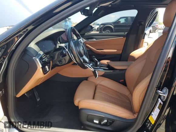 2021 BMW 5 Series 530i xDrive with VIN WBA13BJ06MWX10977, listed as a Copart auction lot 66547025 with 55,077 mi miles and Non repairable. Bid and sale history available at DreamBid. Image 7.