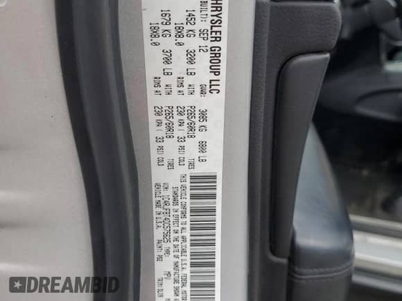 2013 Jeep Grand Cherokee Limited с VIN 1C4RJFBT4DC575625, выставлен на аукционе Copart как лот 62504385 с пробегом 153 973 миль миль и Чистый • Clean title. История ставок и продаж доступна на DreamBid. Изображение 13.